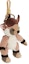 Lookbook Burberry Thomas Teddy Bear Deer Keychain Unisex Classic Beige Couple Style. 80418821