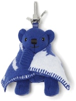 Burberry Thomas Teddy Bear Keychain Wool Leather Unisex Blue Accessory. 80787601 Burberry Thomas Teddy Bear Keychain Wool Leather Unisex Blue Accessory. 80787601