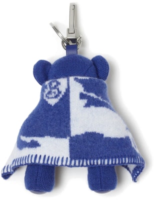 Burberry Thomas Teddy Bear Keychain Wool Leather Unisex Blue Accessory. 80787601 Lookbook Burberry Thomas Teddy Bear Keychain Wool Leather Unisex Blue Accessory. 80787601