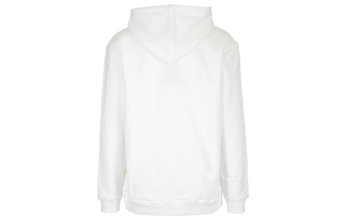 Lookbook バーバリー チケットプリント ポケットフーディー ホワイト 80013871