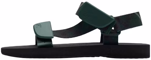 Burberry Trek Open-Toe Strap Sandals Green 80955201 Burberry Trek Open-Toe Strap Sandals Green 80955201