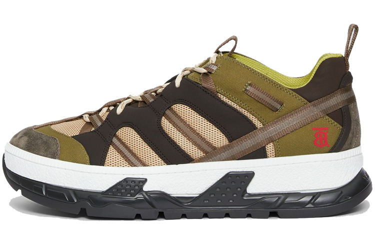 Burberry Union 'Military Green Mesh and Suede'