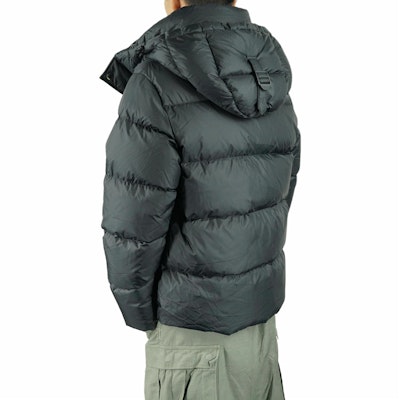 Burberry 男女款黑色連帽拉鍊羽絨外套長袖 80910921 Sizing Burberry 男女款黑色連帽拉鍊羽絨外套長袖 80910921