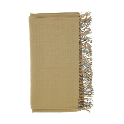 Burberry Unisex Khaki Scarf - Warm and Stylish Winter Essential. 8071673144274A7026