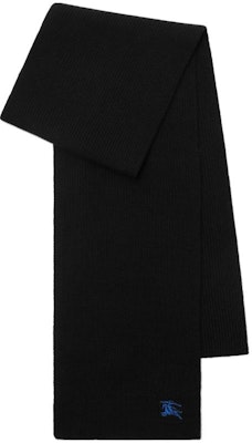 Bufanda de lana acanalada unisex Burberry negra 80857711 Buy Bufanda de lana acanalada unisex Burberry negra 80857711