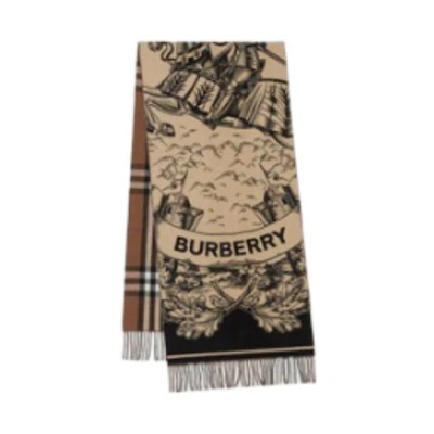 Burberry Unisex Soft Cashmere Knit Scarf 80594241