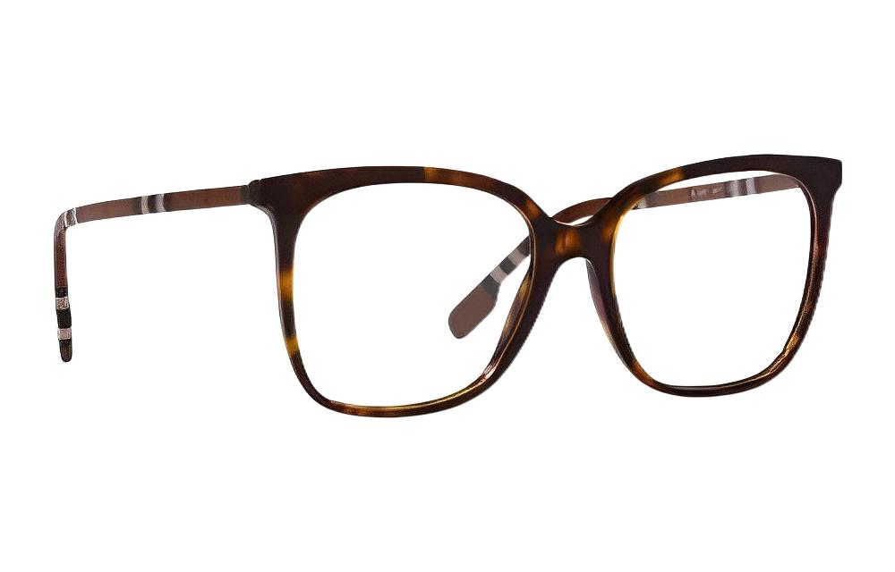 Shop Kacamata Optik Persegi Burberry Unisex - Desain Sederhana, Bisa Diatur untuk Resep BE23674017