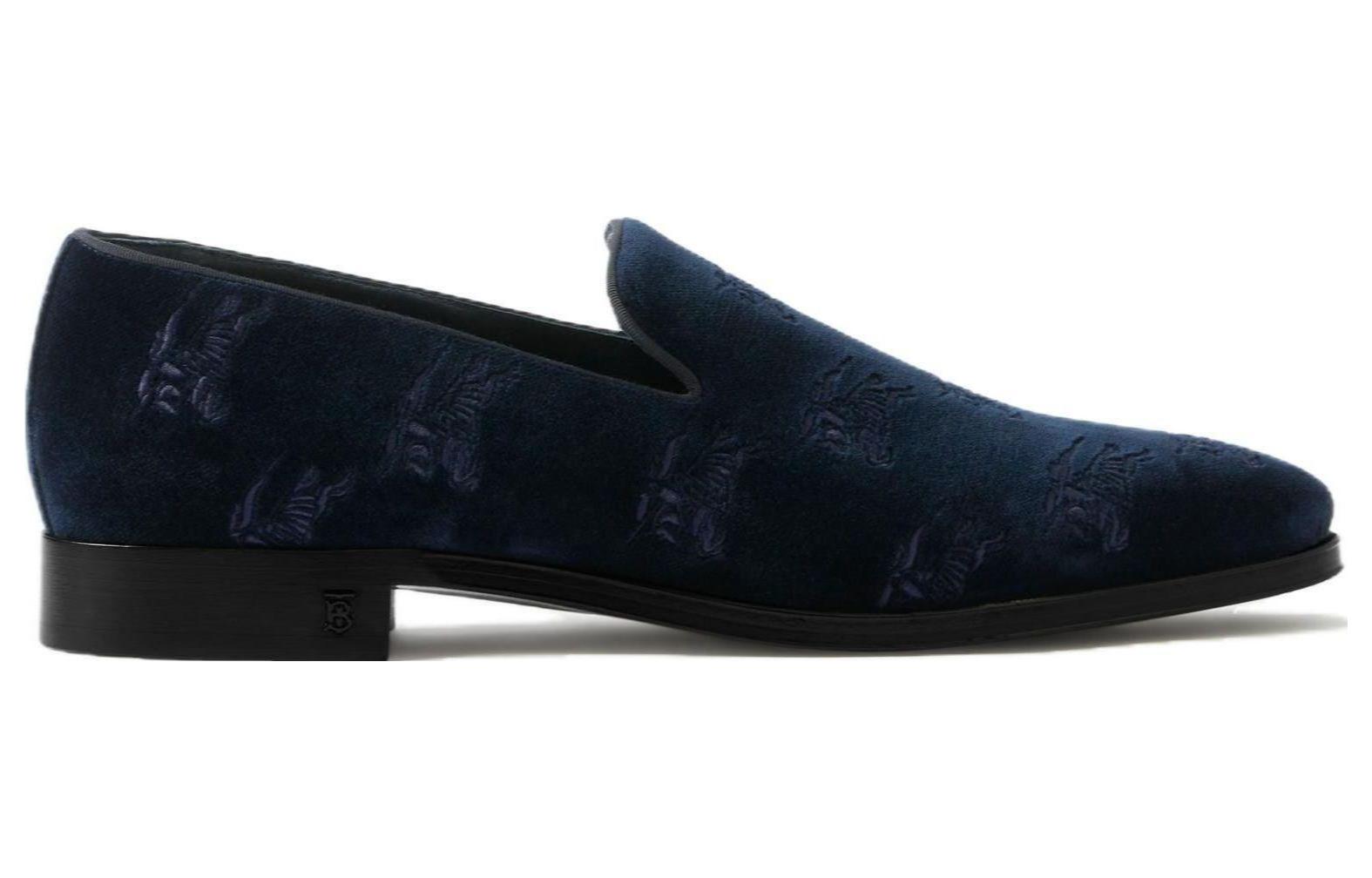 Order Burberry Velvet Loafers 'Biru Kasual Fashion' 80708091