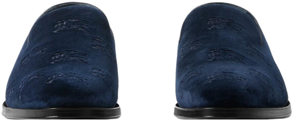 Burberry Velvet Loafers 'Biru Kasual Fashion' 80708091 Lookbook Burberry Velvet Loafers 'Biru Kasual Fashion' 80708091