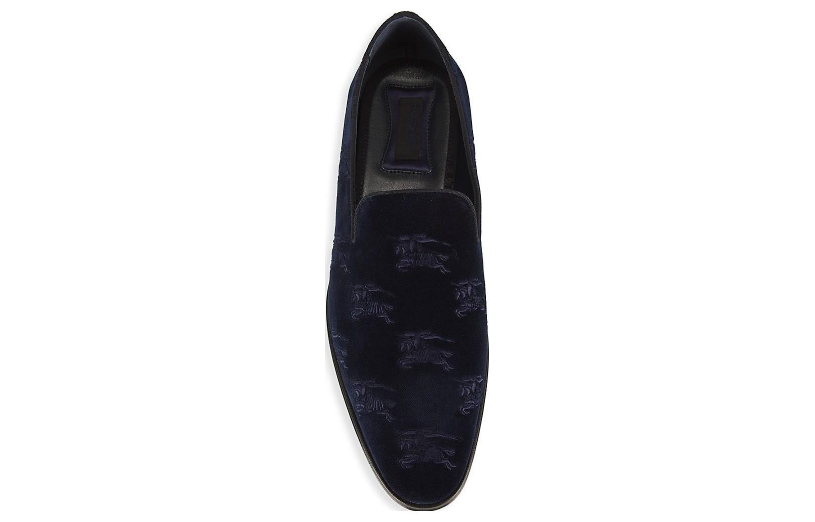 Purchase Burberry Velvet Loafers 'Biru Kasual Fashion' 80708091