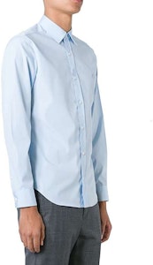 Burberry Camisa Clásica de Algodón de Manga Larga Azul Claro Versátil. 39911601 Details for Burberry Camisa Clásica de Algodón de Manga Larga Azul Claro Versátil. 39911601