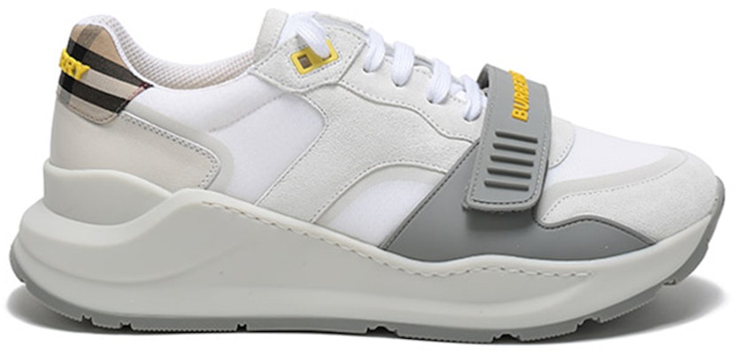 バーバリー ヴィンテージチェック スニーカー (白/灰/黄) 80372581 Order バーバリー ヴィンテージチェック スニーカー (白/灰/黄) 80372581