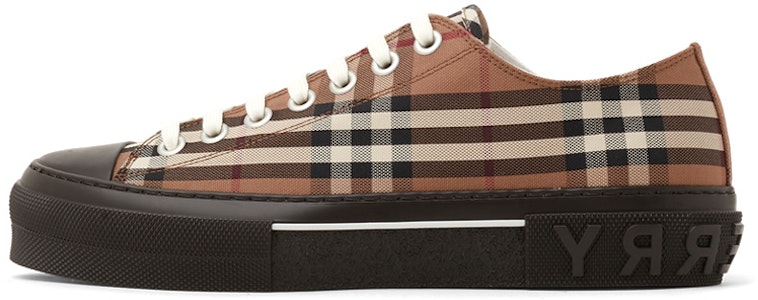 버버리 빈티지 캔버스 로우탑 '브라운 패션' 80568281 Buy 버버리 빈티지 캔버스 로우탑 '브라운 패션' 80568281