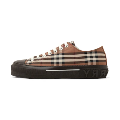Burberry Vintage Canvas Low-Top 'Brown Fashion'