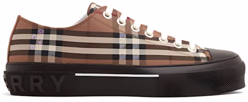 Burberry博柏利 復古帆布 低幫系帶 時尚板鞋 男款 棕色 Order Burberry博柏利 復古帆布 低幫系帶 時尚板鞋 男款 棕色