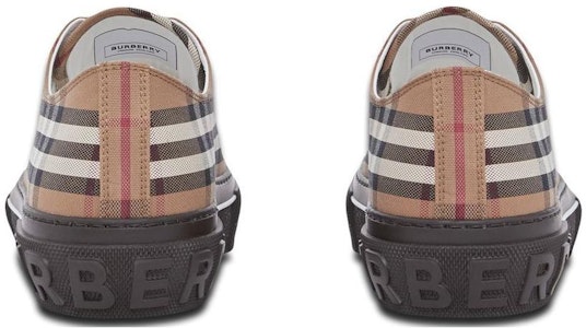 버버리 빈티지 캔버스 로우탑 '브라운 패션' 80568281 Purchase 버버리 빈티지 캔버스 로우탑 '브라운 패션' 80568281