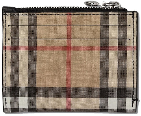 バーバリー ヴィンテージチェック&レザー ジップカードケース 6スロット ブラック Order バーバリー ヴィンテージチェック&レザー ジップカードケース 6スロット ブラック