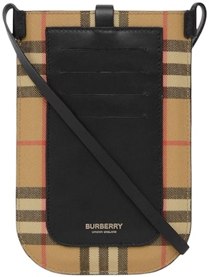 バーバリー ヴィンテージチェック アン フォンケース ストラップ付 アーカイブベージュ/ブラック Order バーバリー ヴィンテージチェック アン フォンケース ストラップ付 アーカイブベージュ/ブラック