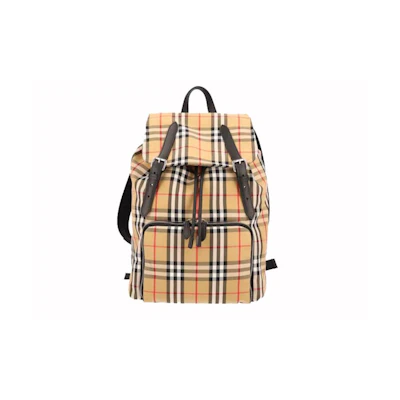 Burberry Vintage Check Backpack Beige