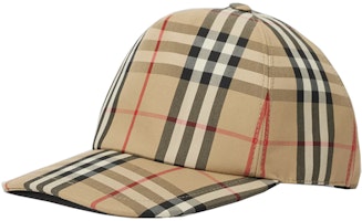 Burberry Vintage Check Baseball Cap with Logo Embellishment 80214441 Burberry Vintage Check Baseball Cap with Logo Embellishment 80214441