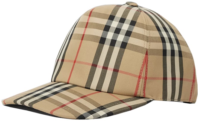 Burberry Vintage Check Baseball Cap with Logo Embellishment 80214441 Buy Burberry Vintage Check Baseball Cap with Logo Embellishment 80214441
