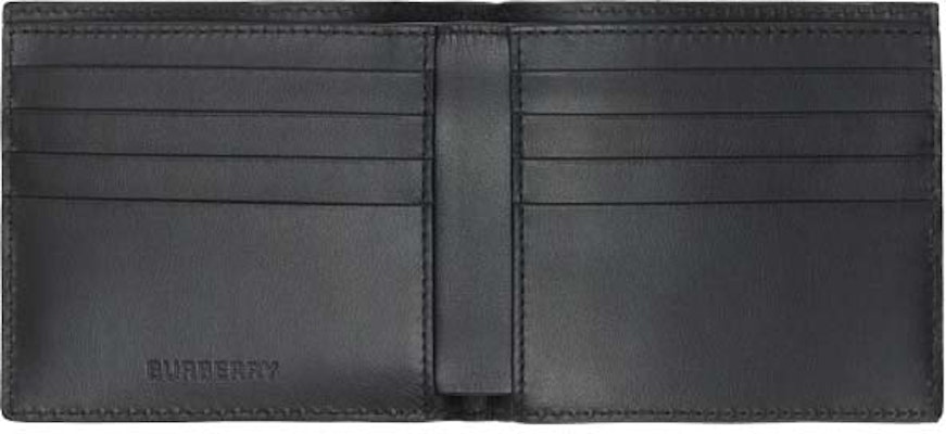 博柏利复古格纹八卡插槽 Storm Grey 格子对折钱包 Lookbook 博柏利复古格纹八卡插槽 Storm Grey 格子对折钱包