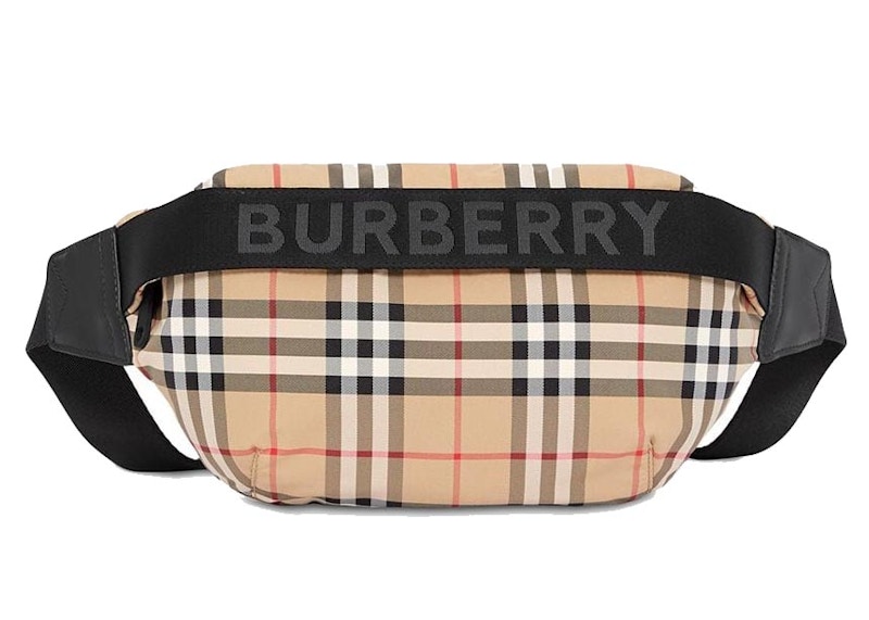 Burberry Vintage Check Bum Bag Medium Archive Beige