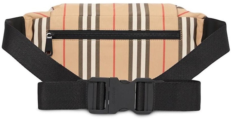 博柏利 复古格纹中号腰包 存档米色 Order 博柏利 复古格纹中号腰包 存档米色