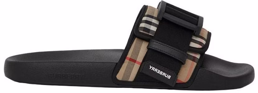 Burberry Chancla de Lona Estampado Vintage 'Beige' 80569171 Order Burberry Chancla de Lona Estampado Vintage 'Beige' 80569171