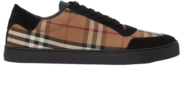 버버리 빈티지 체크 스웨이드 스니커즈 (브라운/블랙) 80617561 Order 버버리 빈티지 체크 스웨이드 스니커즈 (브라운/블랙) 80617561