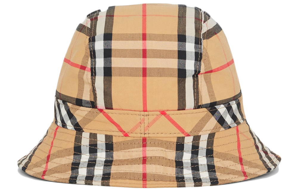 Lookbook Topi Bucket Burberry Kotak Vintage Katun 80158361