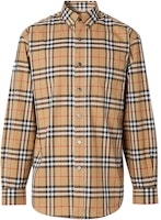 Kemeja Burberry Vintage Check Cotton Unisex Klasik Kuning Musim Luruh. 8022268-A2219 Order Kemeja Burberry Vintage Check Cotton Unisex Klasik Kuning Musim Luruh. 8022268-A2219