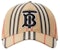 Burberry Vintage Check Cotton Monogram Motif Baseball Cap Beige