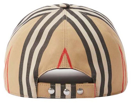 Burberry Vintage Check Cotton Monogram Motif Baseball Cap Beige Order Burberry Vintage Check Cotton Monogram Motif Baseball Cap Beige