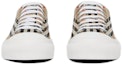 Lookbook Sneakers Burberry Vintage Check Kapas Kelabu Putih Arkib Beige 80497451