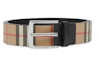 Lookbook Burberry Vintage Check Eco-Friendly Unisex Couple Belt 35cm Wide 80256751