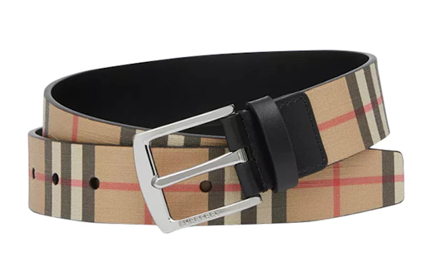 Burberry Vintage Check Eco-Friendly Unisex Couple Belt 35cm Wide 80256751 Shop Burberry Vintage Check Eco-Friendly Unisex Couple Belt 35cm Wide 80256751