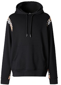 バーバリー ヴィンテージチェック フーディ スウェットシャツ ブラック 80262721 Buy バーバリー ヴィンテージチェック フーディ スウェットシャツ ブラック 80262721