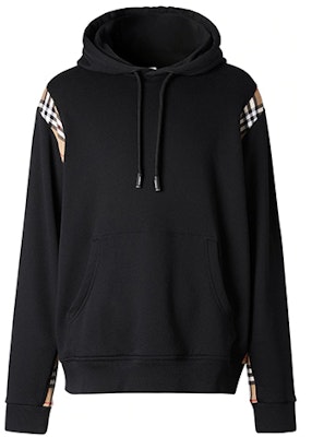 Burberry Vintage Check Hooded Sweatshirt Black 80262721 Order Burberry Vintage Check Hooded Sweatshirt Black 80262721