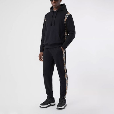 Burberry Vintage Check Hooded Sweatshirt Black 80262721 Purchase Burberry Vintage Check Hooded Sweatshirt Black 80262721