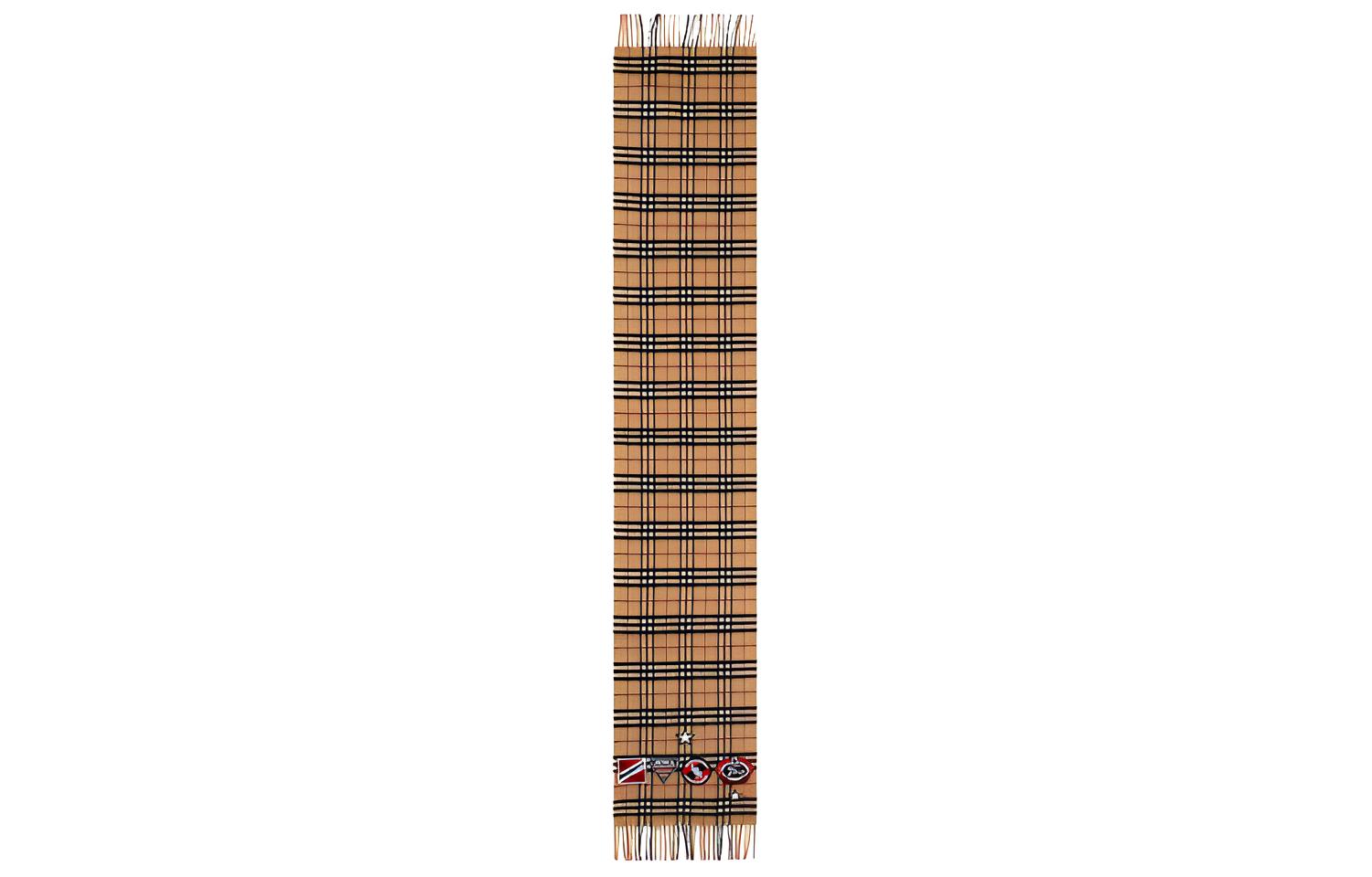 Burberry Vintage Check Logo Cashmere Scarf Classic Yellow 80244711
