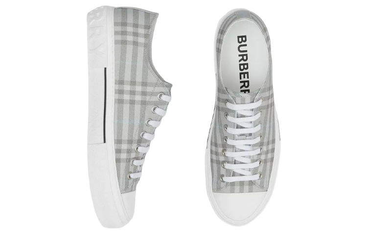 Purchase Burberry Sepatu Rendah Kotak Vintage 'Grey' 80523411