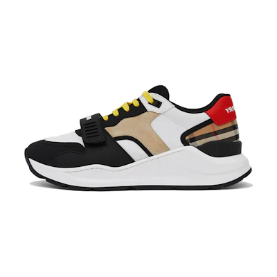Burberry Vintage Check Low 'Black Yellow Red'
