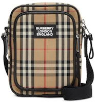 Burberry Vintage Check Messenger Bag Archive Beige/Black Burberry Vintage Check Messenger Bag Archive Beige/Black