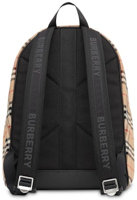 Burberry Tas Ransel Vintage Check Nylon Warna Beige Arsip Order Burberry Tas Ransel Vintage Check Nylon Warna Beige Arsip