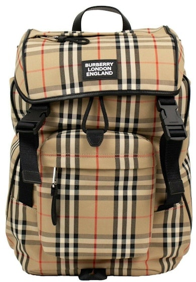 burberry-vintage-check-nylon-backpack-beige