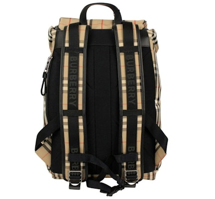 博柏利经典格纹尼龙双肩包米色 Order 博柏利经典格纹尼龙双肩包米色