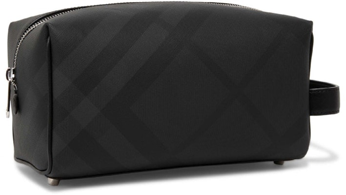 巴宝莉黑色经典格纹洗漱包 Lookbook 巴宝莉黑色经典格纹洗漱包