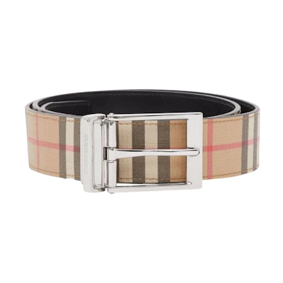 Burberry Vintage Check Reversible Belt for Men. 8052781