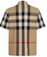 Lookbook Burberry 復古格紋短袖襯衫 - 檔案米色 80428361